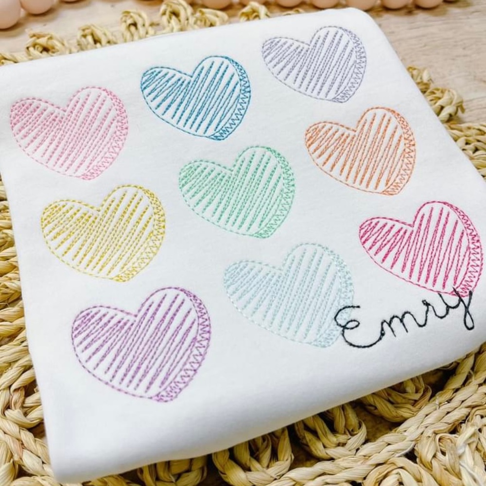 ❤️Adorable Personalized Valentine Children Shirts 💙